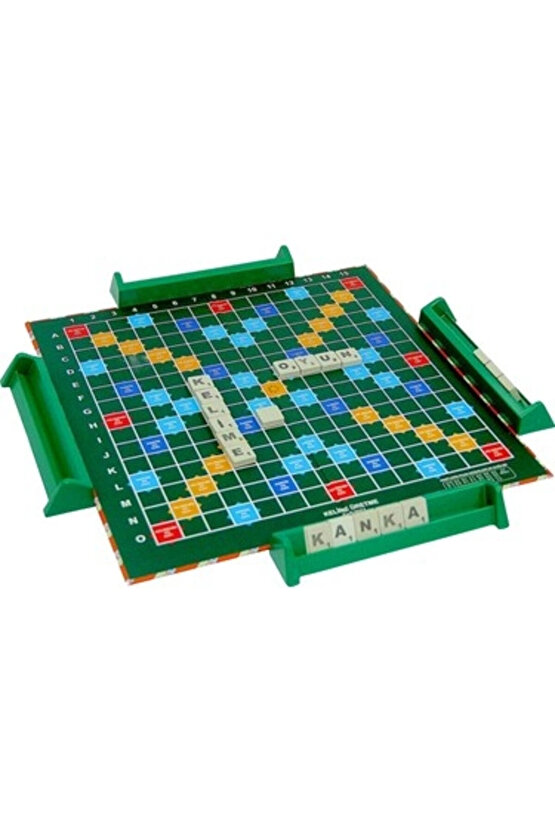 Scrabble Türkçe Kelime Oyunu - Kelime Üretme Oyunu Akıl ve Zeka Oyunu - Scrabble Oyunu