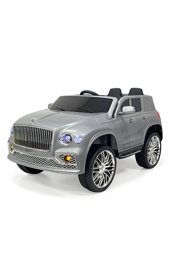 Boss GT Gri Uzaktan Kumandalı 4X2 12 Volt Akülü Araba - RC Maybach Akülü Araba