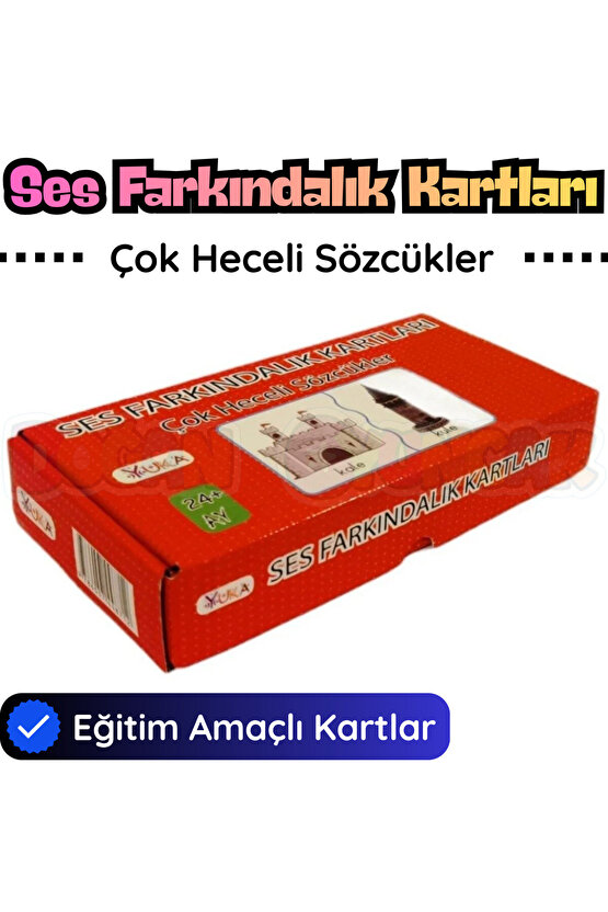 Dil Gelişim Kartları - Tüm Set - Uyaklı Sözcük Karları, Konuşma Kartları - Ses Kartları Kartl