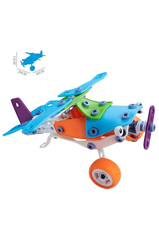 Hanye Sök-Tak Karma Seti Modeli - Oyuncak Söktak 5i Bir Arada Çanta Modeli - Lego Setleri