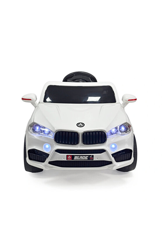 Blade GT Beyaz Uzaktan Kumandalı 4X2 12 Volt Akülü Araba - RC BMW Akülü Araba