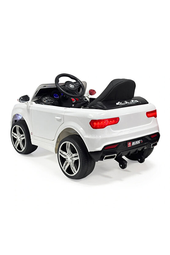 Blade GT Beyaz Uzaktan Kumandalı 4X2 12 Volt Akülü Araba - RC BMW Akülü Araba