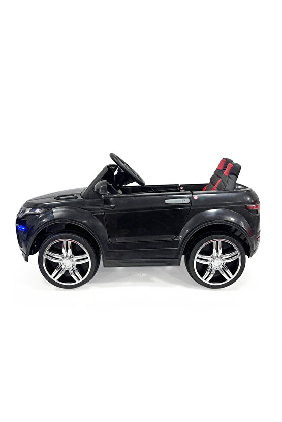 Raptor GT Siyah Uzaktan Kumandalı 4X2 12 Volt Akülü Araba - RC Land Rover Akülü Araba Range Rover
