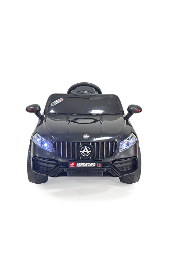 Maestro GT Siyah Uzaktan Kumandalı 4X2 12 Volt Akülü Araba - RC Mercedes Akülü Araba