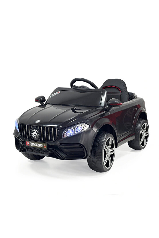 Maestro GT Siyah Uzaktan Kumandalı 4X2 12 Volt Akülü Araba - RC Mercedes Akülü Araba