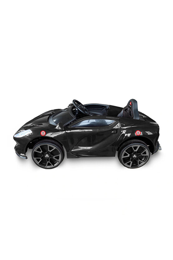 Favori GT Siyah Uzaktan Kumandalı 4X2 12 Volt Akülü Araba - RC Ferrari Akülü Araba