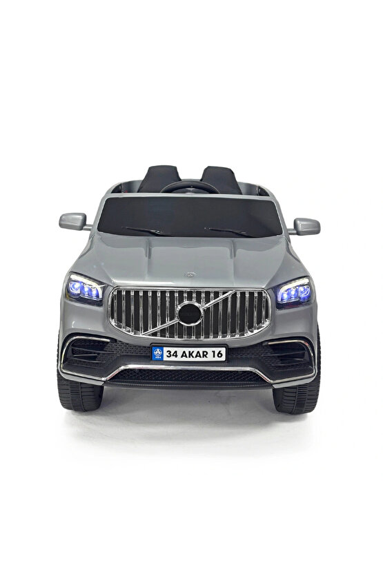 Voyage GT Gri Uzaktan Kumandalı 4X2 12 Volt Akülü Araba - RC Volvo Akülü Araba Volvo Akülü Araç