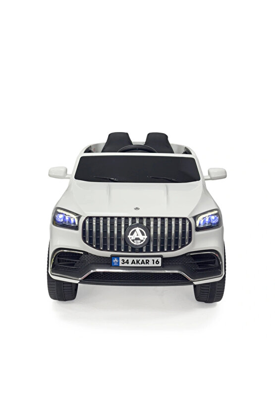 Miracle GT Beyaz Uzaktan Kumandalı 4X2 12 Volt Akülü Araba - RC Mercedes Akülü Araba
