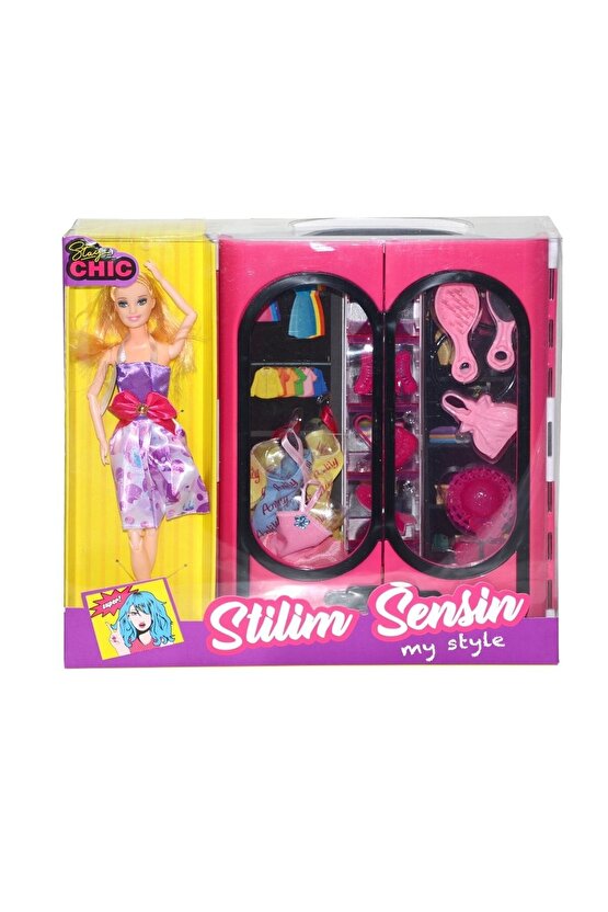 Bf Market 02430 Oydaş, Bebek Ve Elbise Dolabım Oyun Seti-stilim Sensin  3 Yaş