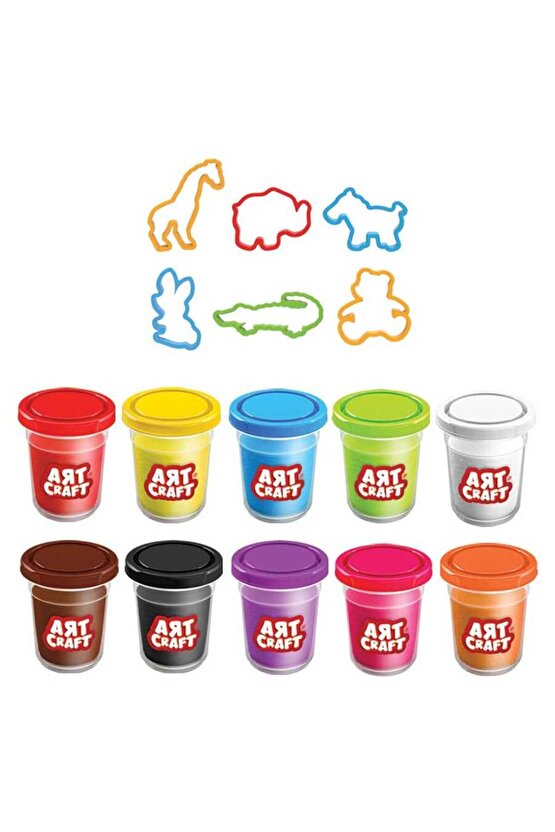 Art Craft Rengarenk Oyun Hamuru Seti 16 Parça 560 Gr