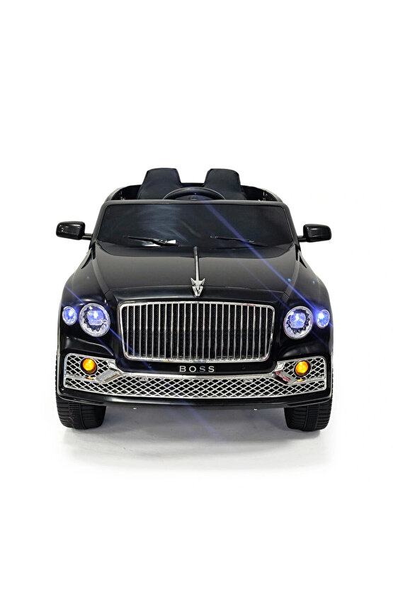 Boss GT Siyah Uzaktan Kumandalı 4X2 12 Volt Akülü Araba - RC Maybach Akülü Araba
