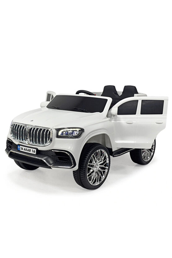 Bold GT Beyaz Uzaktan Kumandalı 4X2 12 Volt Akülü Araba - RC BMW Akülü Araba BMW Akülü Araç