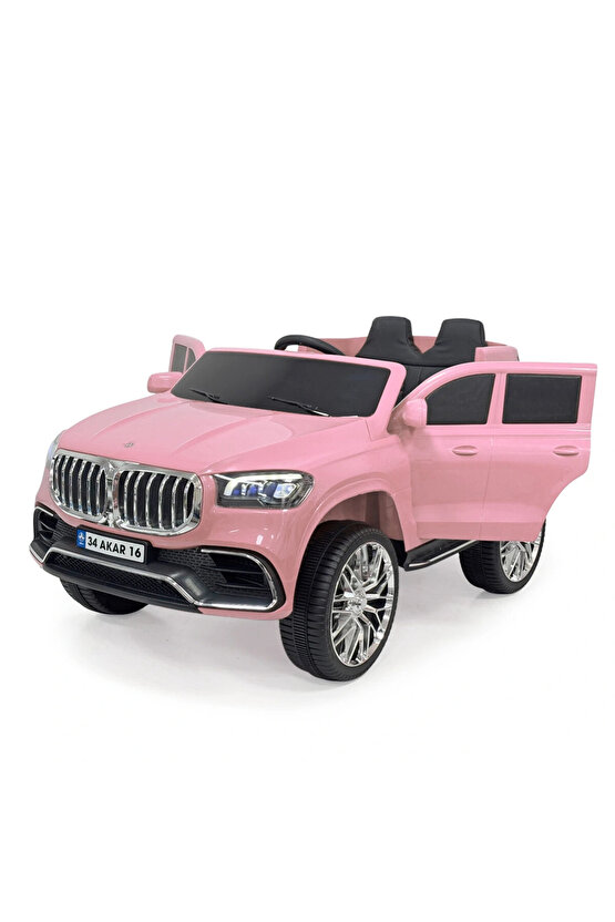Bold GT Pembe Uzaktan Kumandalı 4X2 12 Volt Akülü Araba - RC BMW Akülü Araba BMW Akülü Araç