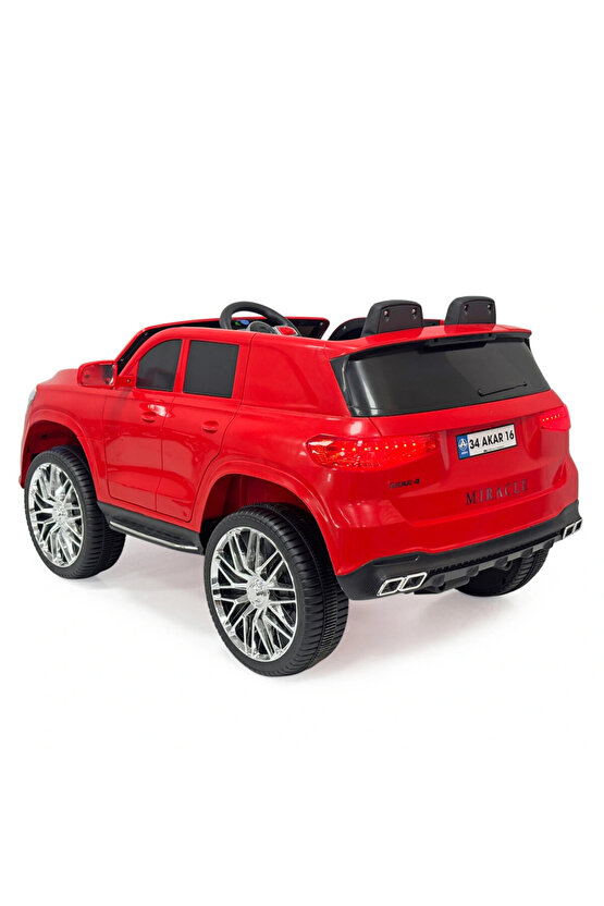 Miracle GT Kırmızı Uzaktan Kumandalı 4X2 12 Volt Akülü Araba - RC Mercedes Akülü Araba