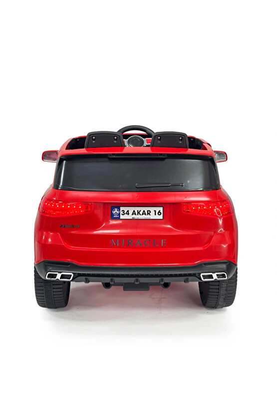 Miracle GT Kırmızı Uzaktan Kumandalı 4X2 12 Volt Akülü Araba - RC Mercedes Akülü Araba