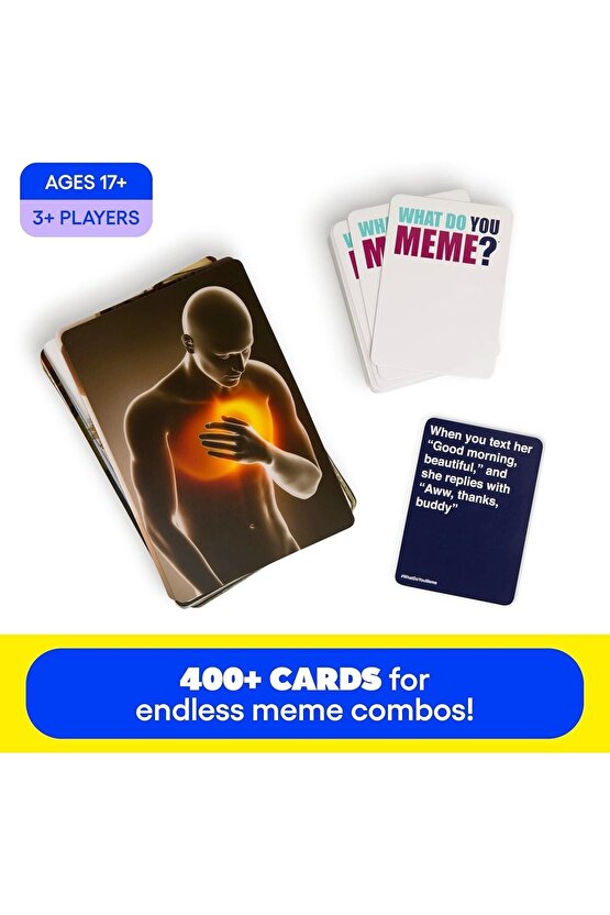 Orjinal What Do You Meme? - Ne Yapıyorsunuz Oyunu - Kutu Oyunu - Aile Oyunları - What Do You Meme Oy