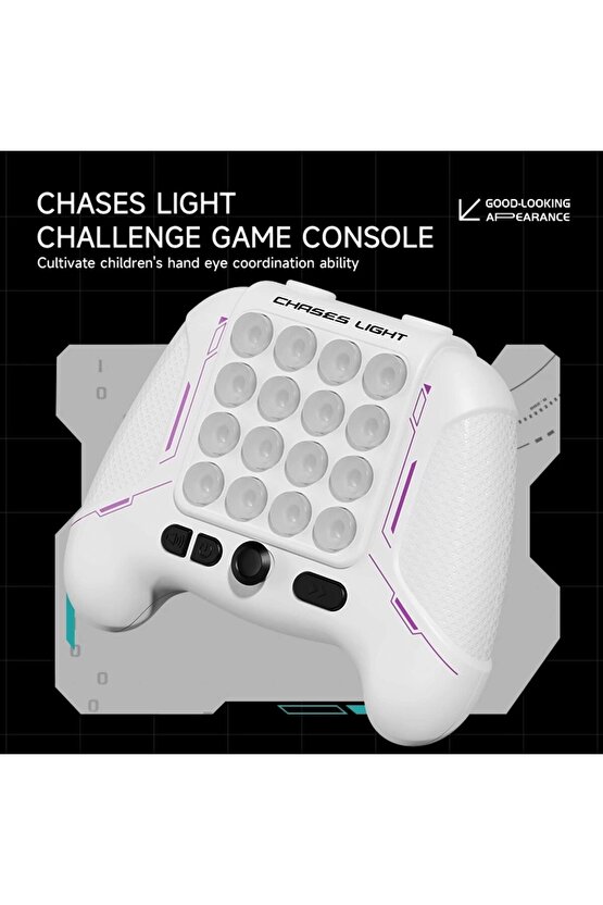 Orijinal Chases Light Oyun Konsolu - Kovalayan Işık Oyunu - Popit Light Up - Hızlı Işık Yakalama Oyu