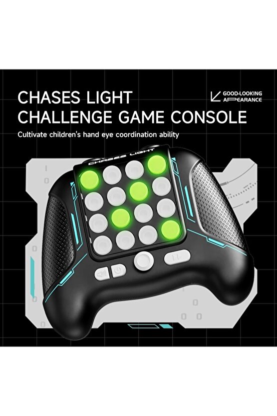 Orijinal Chases Light Oyun Konsolu - Kovalayan Işık Oyunu - Popit Light Up - Hızlı Işık Yakalama Oyu