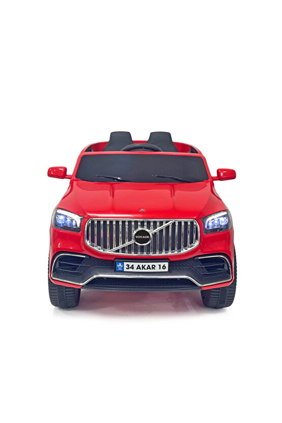 Voyage GT Kırmızı Uzaktan Kumandalı 4X2 12 Volt Akülü Araba - RC Volvo Akülü Araba Volvo Akülü Araç