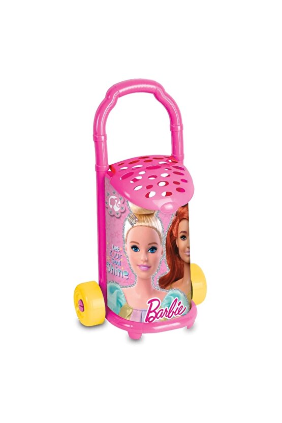 Barbie Pazar Arabası - Mutfak Setleri - Ev Oyuncak Setleri - Meyve Sebze Oyuncak