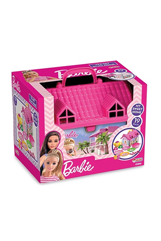 Barbie Ev Çay Seti - Mutfak Setleri - Çay Seti - Bardak Oyuncak - Kahve
