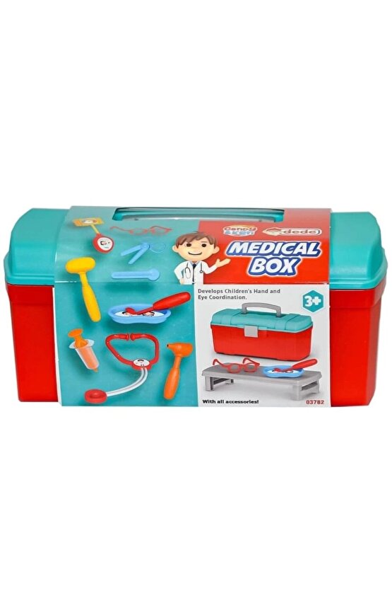Candy & Ken Medikal Çanta - Doktor Çantası - Doktor Seti - Hasta Oyuncakları