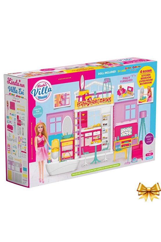 Lindanın Villa Evi - Villa Oyuncak - Lindanın Villa Seti - Barbie Villa Evi Seti