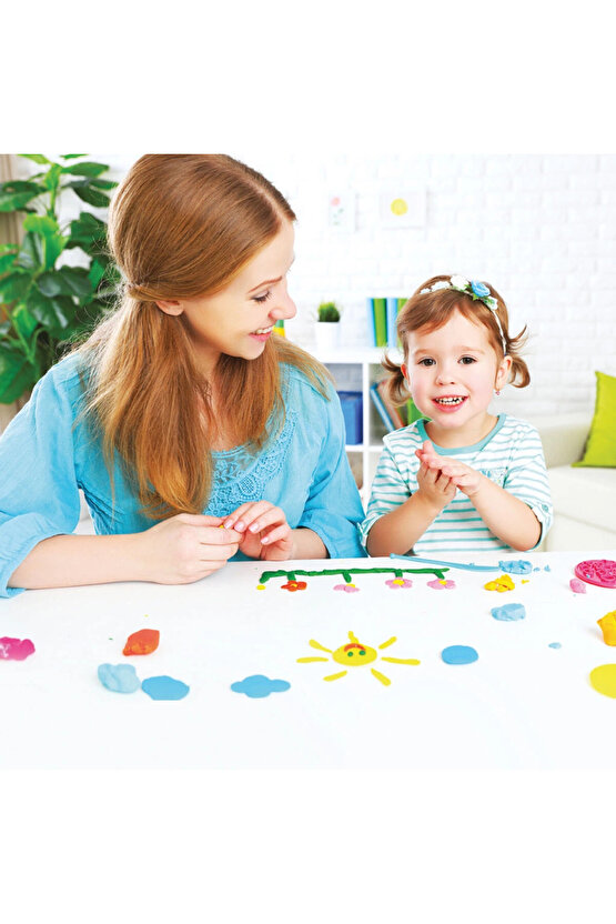 Fen Toys Happy Birthday 3 Renkli 150gr Oyun Hamuru Doğum Günü Seti 3575