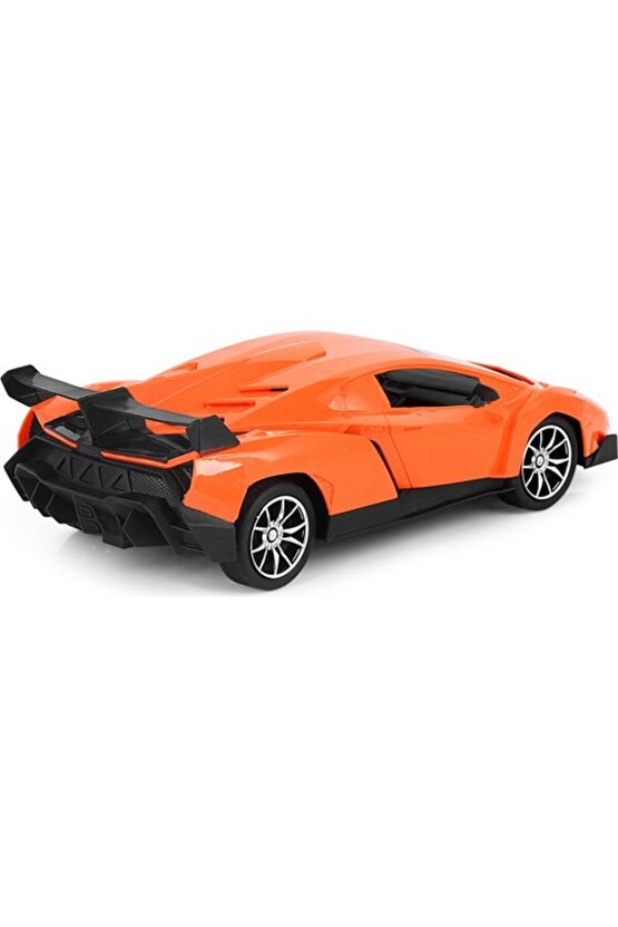 Şarjlı Uzaktan Kumandalı Araba Lambo Car Turuncu 1:16 Ff