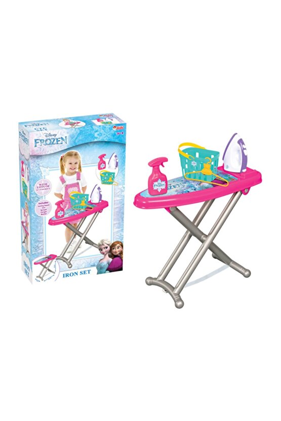 Oyuncak Frozen Ütü Seti Çocuk Eğitici Evcilik Oyun Seti