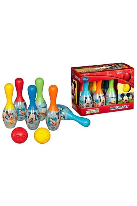 Oyuncak Mickey Mouse Bowling Seti 01916