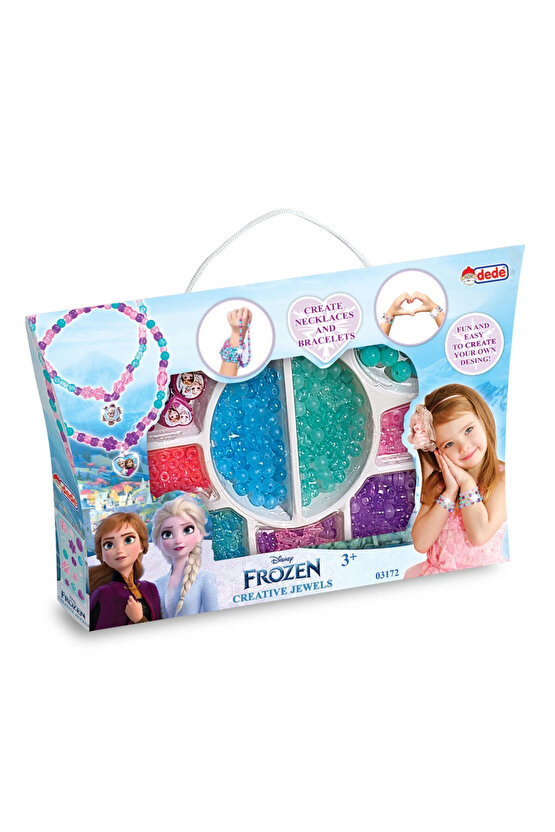 Frozen Küçük Kutulu Boncuk Takı ve Tasarım Seti