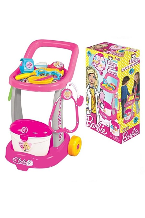 Barbie Doktor Servis Arabası. - Beyaz At