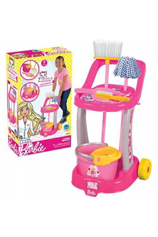 Barbie Temizlik Arabası
