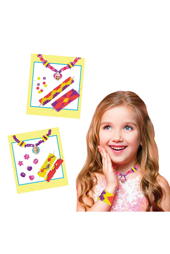 Candy & Ken Takı Dokuma Seti - Takı Setleri - Kolye Seti - Bilezik Seti - Boncuk Seti - Bilye Seti