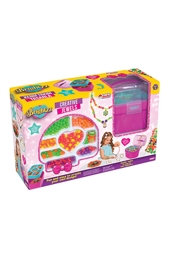 Candy & Ken Sepetli Takı Seti - Takı Setleri - Kolye Seti - Bilezik Seti - Boncuk Seti - Bilye Seti