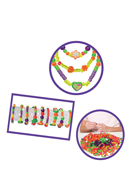 Candy & Ken Sepetli Takı Seti - Takı Setleri - Kolye Seti - Bilezik Seti - Boncuk Seti - Bilye Seti