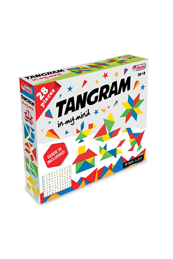 Tangram 28 Parça Kutulu - Yapı Oyuncak Oyuncaklar - Yapı Oyuncakları - Puzzle Oyuncak - Blok Oyuncak