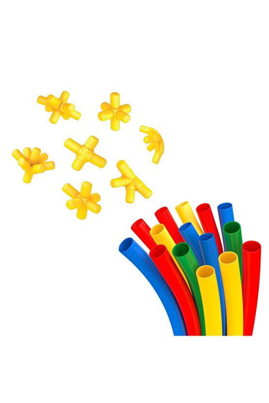 Plus Bambu Çubuklar (300 Parça) - Oyuncak Oyuncaklar - Oyuncakları - Puzzle Oyuncak - Blok Oyuncak