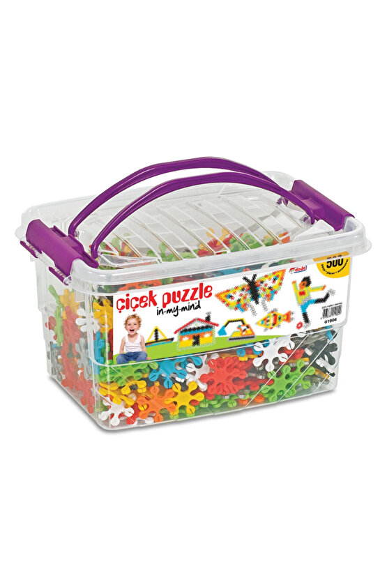 Çiçek Puzzle (500 Parça) - Çiçek Oyuncak - Oyuncak Oyuncaklar - Oyuncakları - Çiçek Şekil