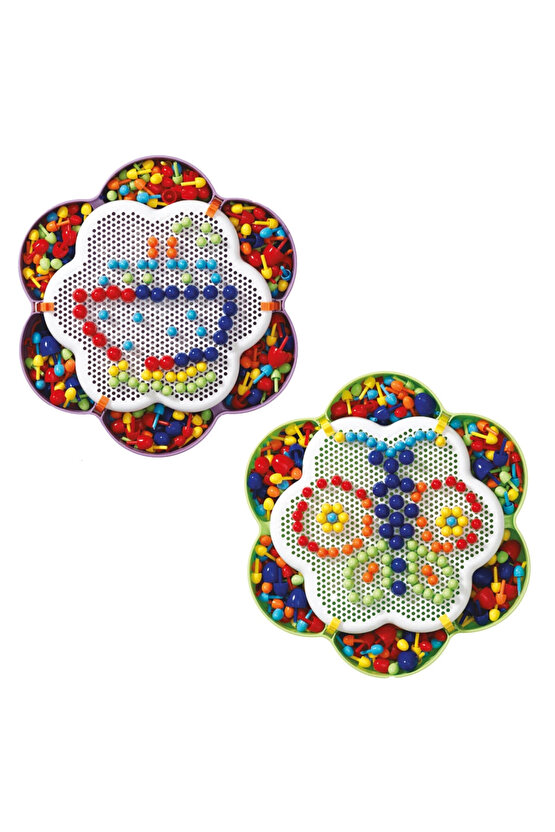 Çivi Oyunu (260 Parça) - Yapı Oyuncak Oyuncaklar - Yapı Oyuncakları - Puzzle Oyuncak - Blok Oyuncak