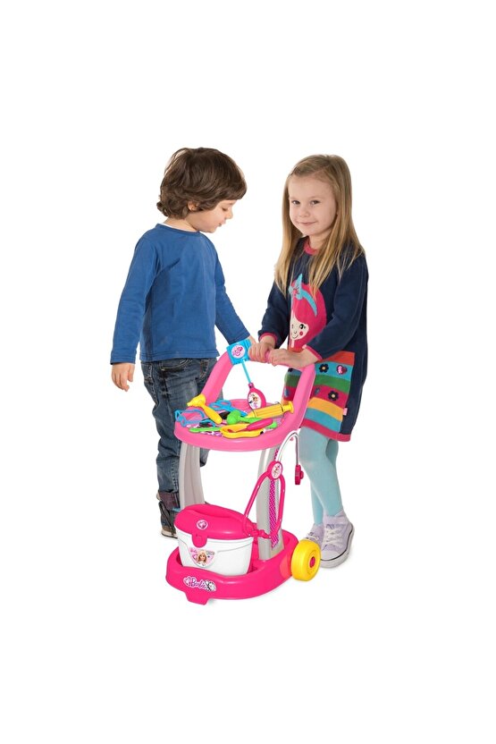 Barbie Doktor Servis Arabası - Doktor Setleri - Doktor Oyuncak Seti