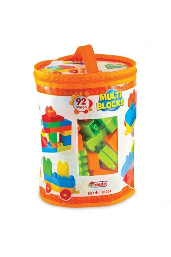 Tik Tak Puzzle Eğitici Şekiller 250 Parça-multi Bloklar 92 Parça Kn-198