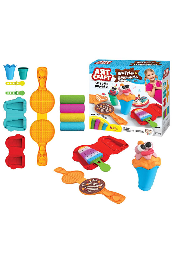 Art Craft Waffle Dondurma Hamur Set 200 Gr 3556