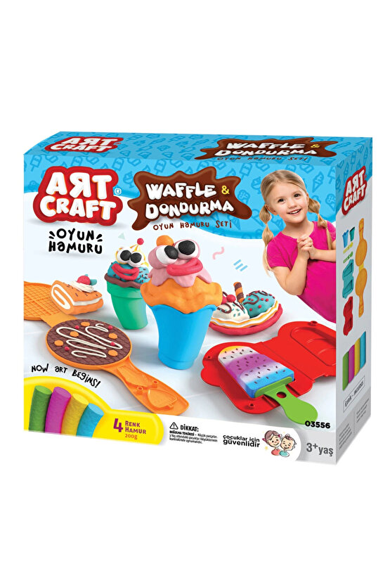 Art Craft Waffle Dondurma Hamur Set 200 Gr 3556