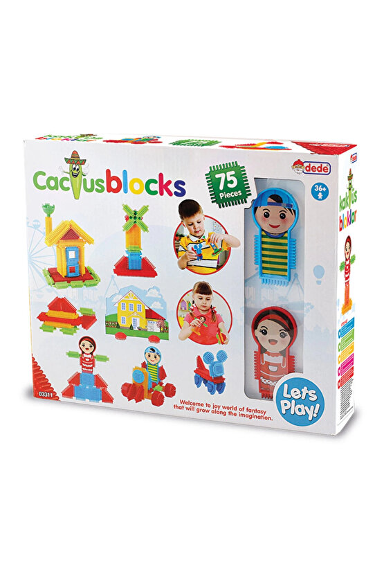 Kaktüs Bloklar 75 Parça 03311