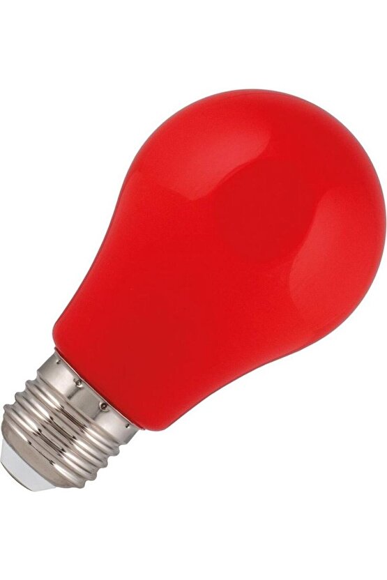 1er Adet Toplam 4 Tane Sarı, Kırmızı, Mavi, Yeşil Renk 10 Watt E27 Duy Led Ampul 4lü Renkli Ampul
