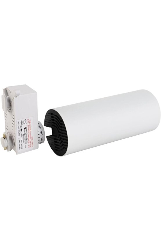 Alüminyum Gövde 30 Watt 4000 Kelvin Gün Işığı Ledli Çok Kaliteli Ray Spot , Led Armatür (Ray Hariç)