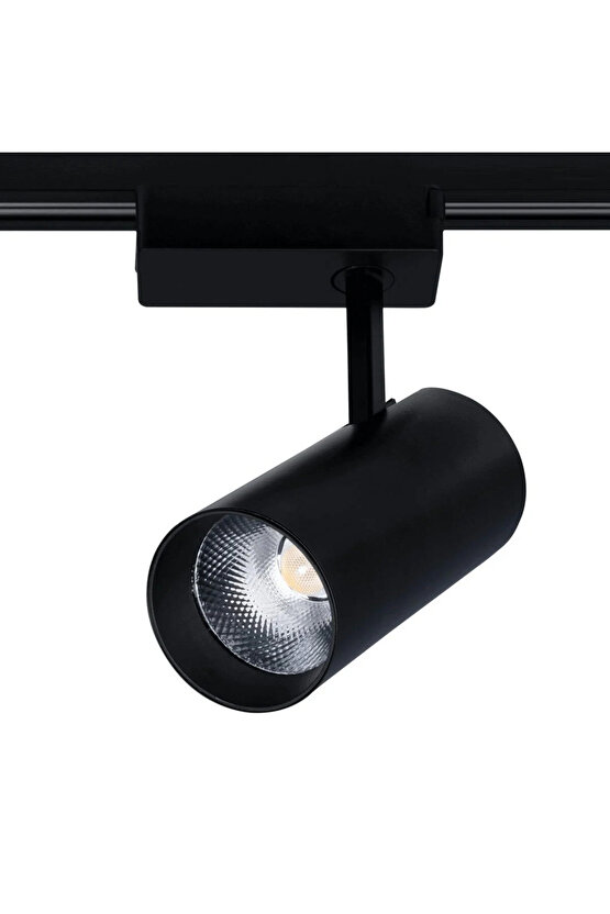 Alüminyum Gövde 30 Watt 3000 Kelvin Gün Işığı Ledli Çok Kaliteli Ray Spot , Led Armatür (Ray Hariç)