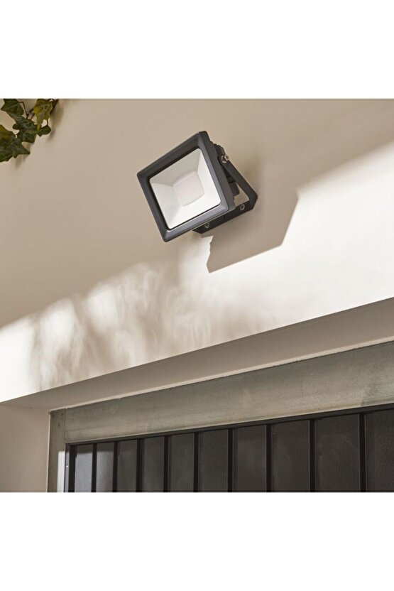 Elektrikle Çalışır, 50 Watt BEYAZ Işık İç ve Dış Mekan Slim Led Projektör, Yağmurdan Etkilenmez